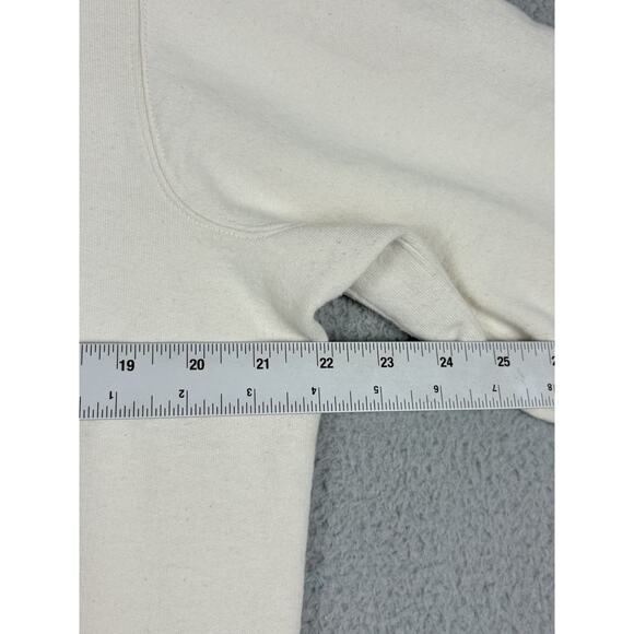 Levis Vintage LVC Bay Meadows Sweatshirt Men’s Medium Ivory Double V Heart Patch - Picture 9 of 10